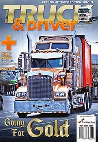 NZ Truck & Driver magazine cover