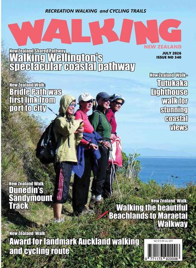 Walking New Zealand magazine cover