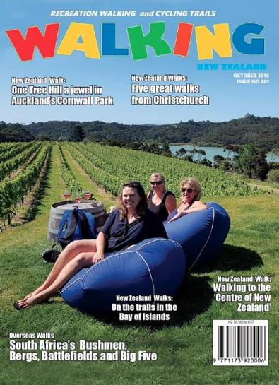 Walking New Zealand magazine cover