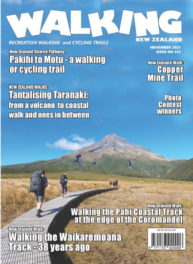 Walking New Zealand magazine cover