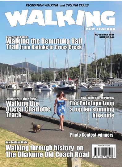 Walking New Zealand magazine cover