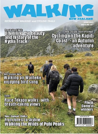 Walking New Zealand magazine cover