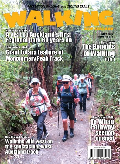 Walking New Zealand magazine cover