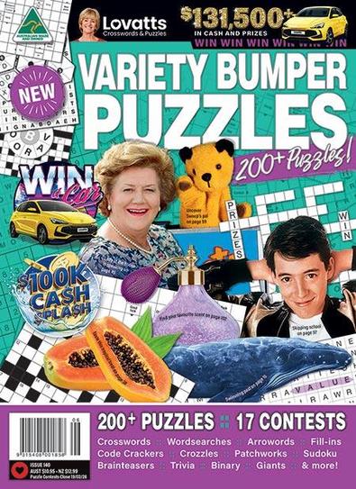 Lovatts Variety Bumper Puzzles magazine cover