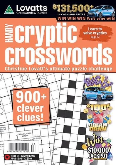 Lovatts Handy Cryptic Crosswords magazine cover