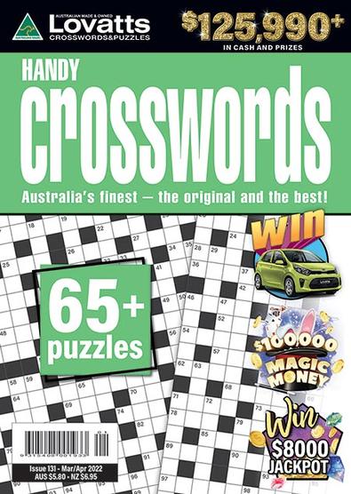 Lovatts Handy Crosswords magazine cover