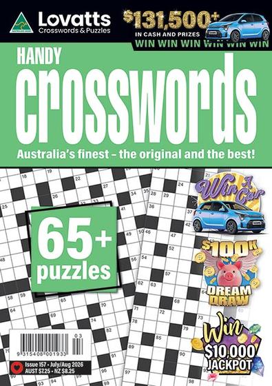Lovatts Handy Crosswords magazine cover