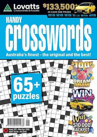 Lovatts Handy Crosswords magazine cover