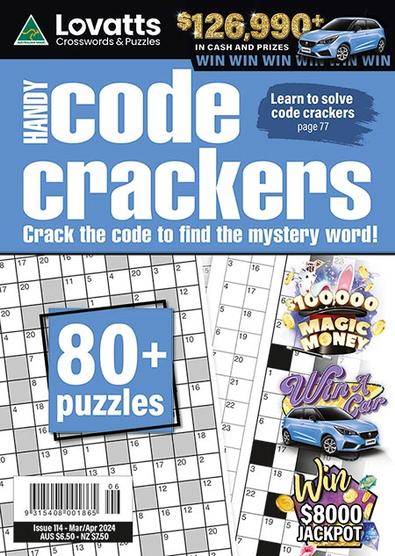 Lovatts Handy Code Crackers magazine cover