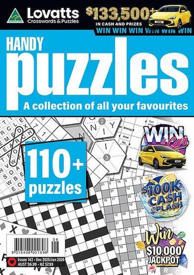 Lovatts Handy Puzzles magazine cover