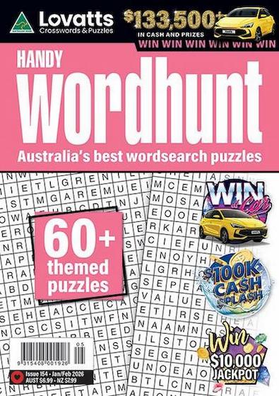 Lovatts Handy Wordhunt magazine cover