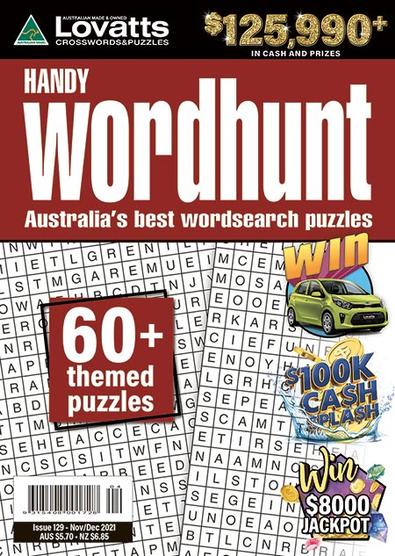 Lovatts Handy Wordhunt magazine cover