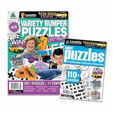 Lovatts Puzzles Bundle magazine cover