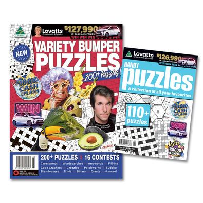Lovatts Puzzles Bundle magazine cover