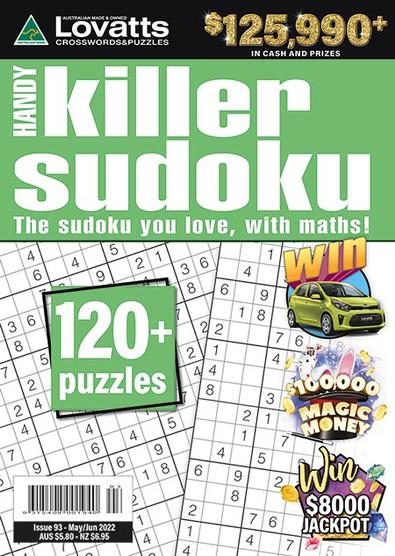 Lovatts Handy Killer Sudoku magazine cover