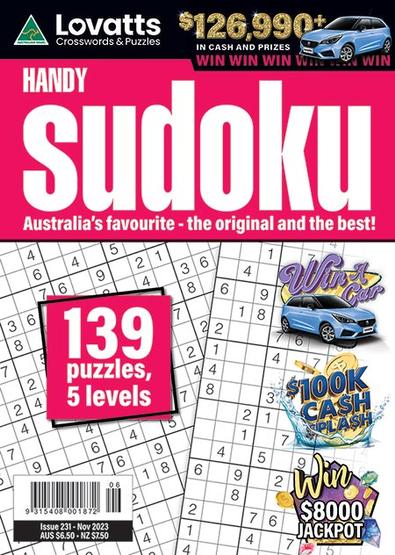 Lovatts Handy Sudoku Magazine Subscription isubscribe