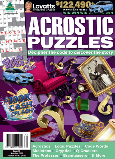 Lovatts Acrostic Puzzles magazine cover