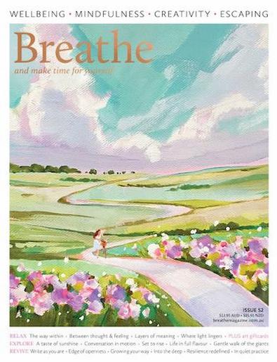 Breathe Magazine Australia cover