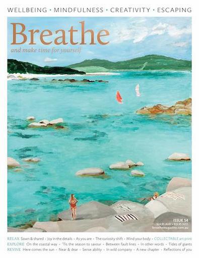 Breathe Magazine Australia cover