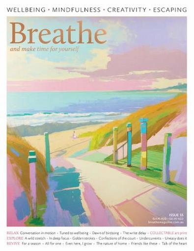 Breathe Magazine Australia cover