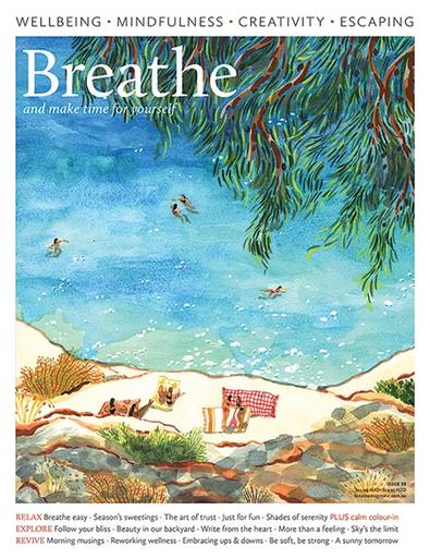 Breathe Magazine Australia cover