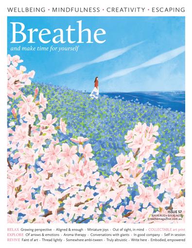 Breathe Magazine Australia cover