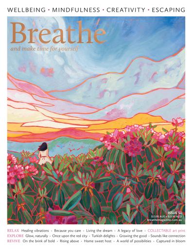 Breathe Magazine Australia cover