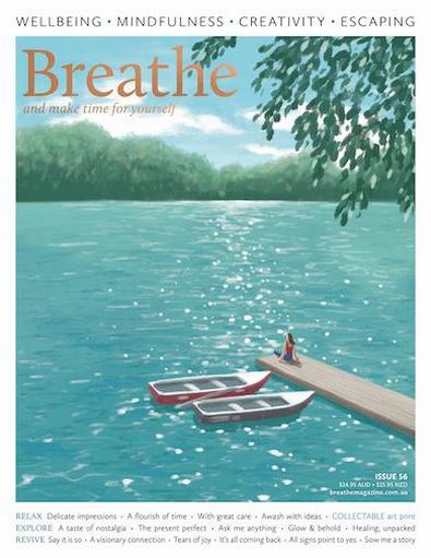 Breathe Magazine Australia cover