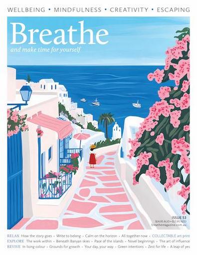 Breathe Magazine Australia cover
