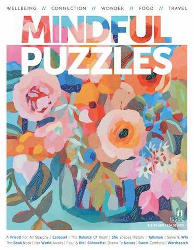 Mindful Puzzles magazine cover