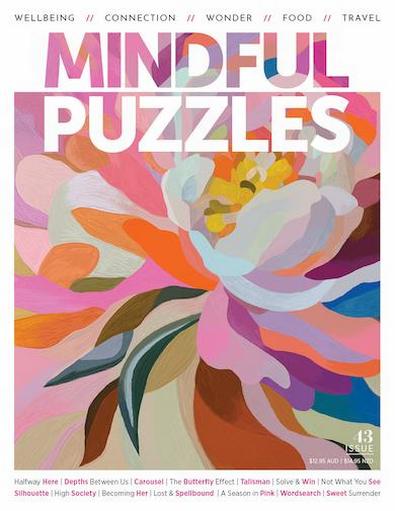 Mindful Puzzles magazine cover