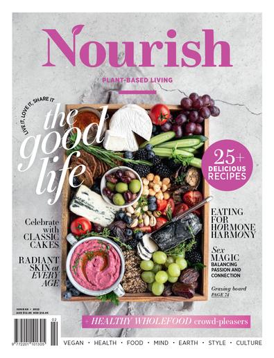 Nourish magazine cover