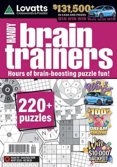 Lovatts Handy BrainTrainers magazine cover