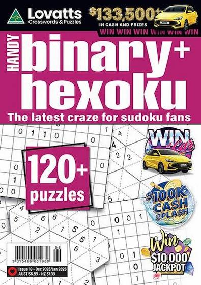 Lovatts Handy Binary + Hexoku magazine cover