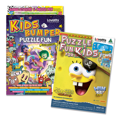 Lovatts Puzzle Fun for Kids magazine cover