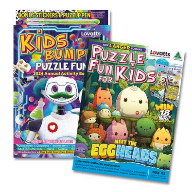 Lovatts Puzzle Fun for Kids magazine cover