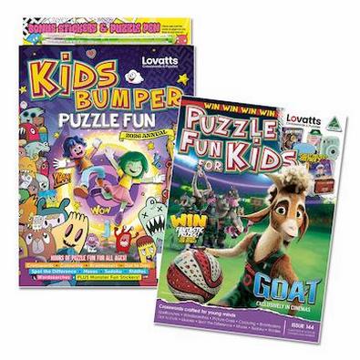 Lovatts Puzzle Fun for Kids magazine cover