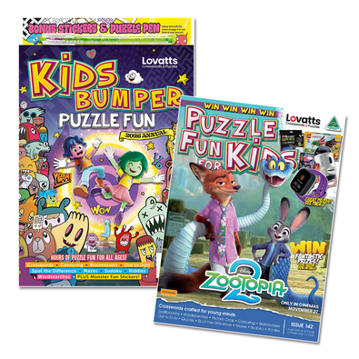 Lovatts Puzzle Fun for Kids magazine subscription Lovatts Puzzle Fun for Kids magazine cover
