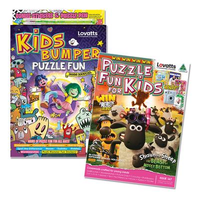 Lovatts Puzzle Fun for Kids magazine cover