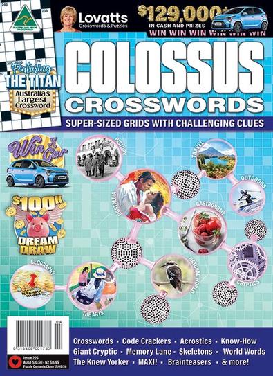 Lovatts Colossus Crosswords magazine cover