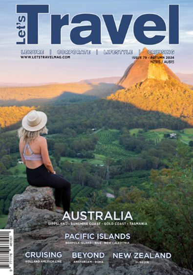 Let's Travel magazine cover