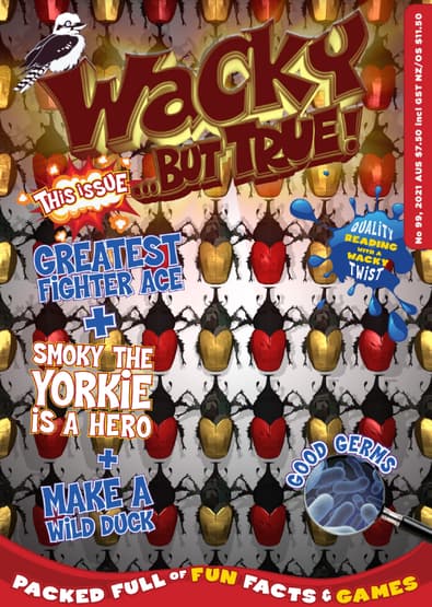 Wacky ... but true magazine cover