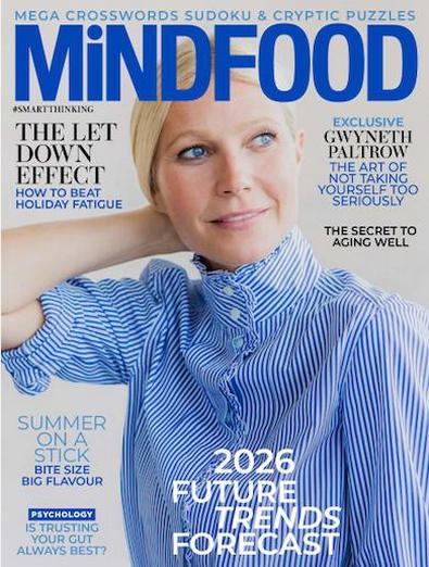 MiNDFOOD magazine cover
