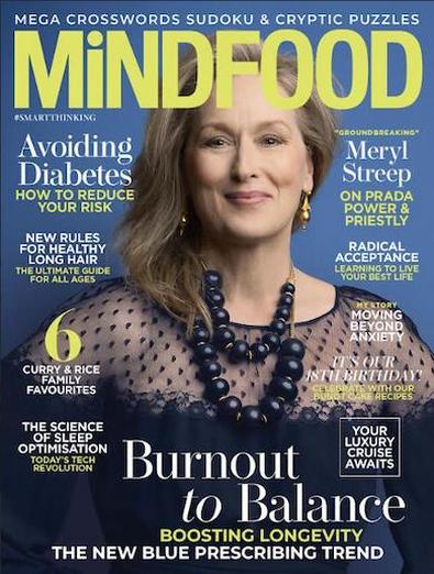 MiNDFOOD magazine cover