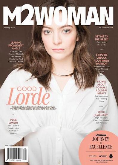 M2WOMAN magazine cover