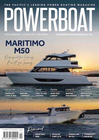 Pacific PowerBoat Magazine cover