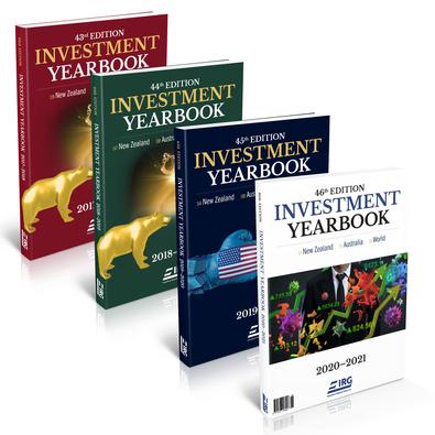 46th, 45th, 44th and 43rd IRG Investment Yearbook cover