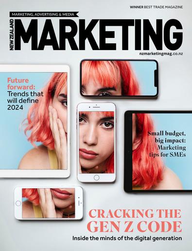 NZ Marketing Magazine cover