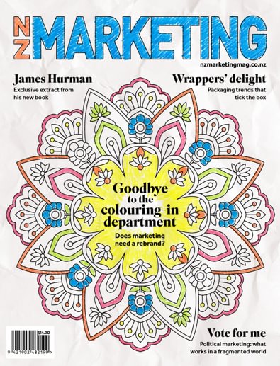 NZ Marketing Magazine cover