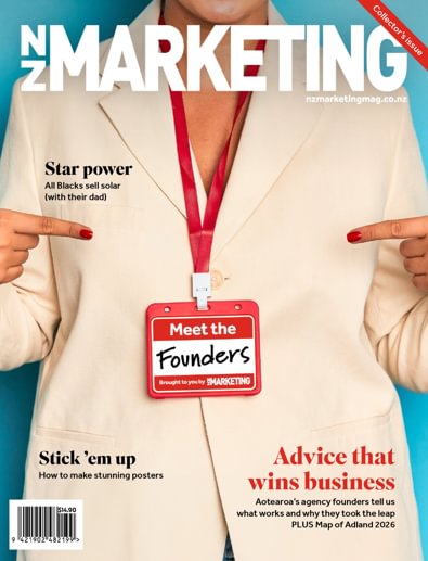 NZ Marketing Magazine cover